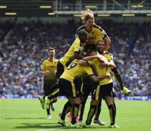 The Hornets almost caused an upset at Goodison Park